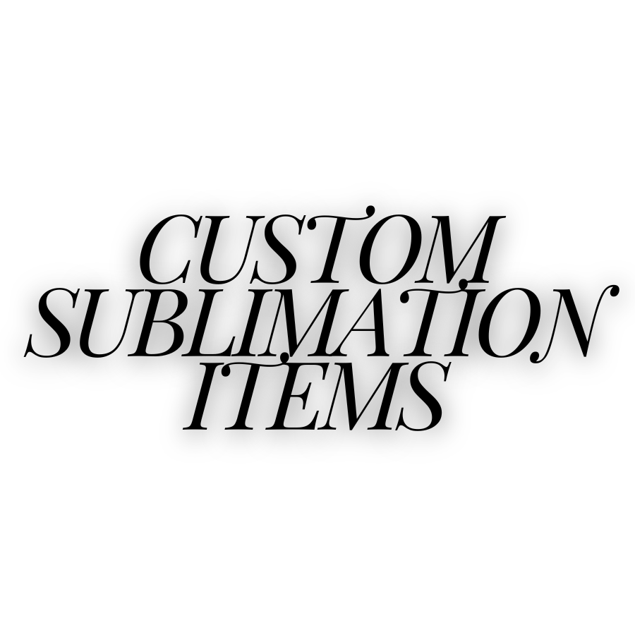 custom sublimation items