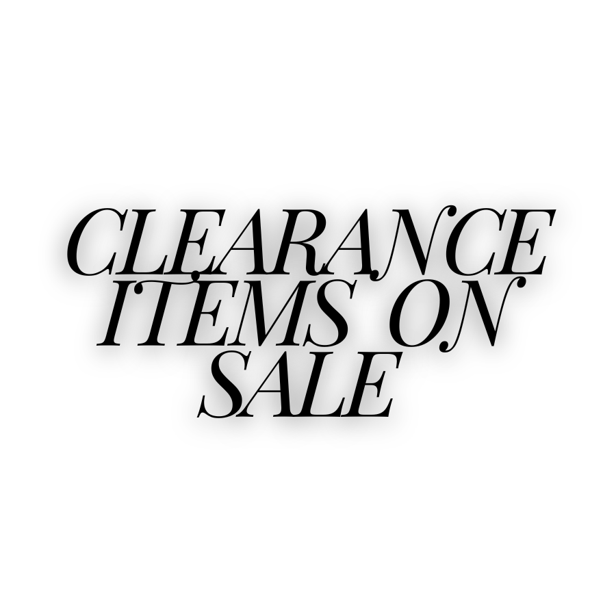 clearance items