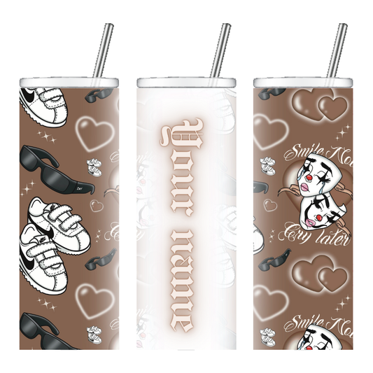 Brown Custom Tumbler