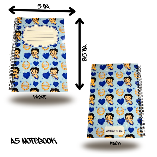 Blue A5 Notebook