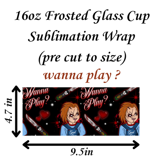 wanna play sublimation wrap