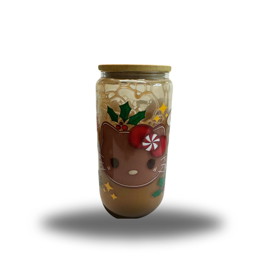 pre made snowglobe tumbler