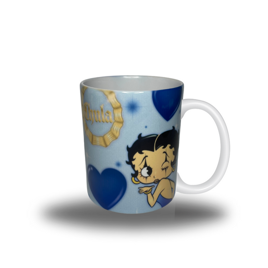 Blue chula mug