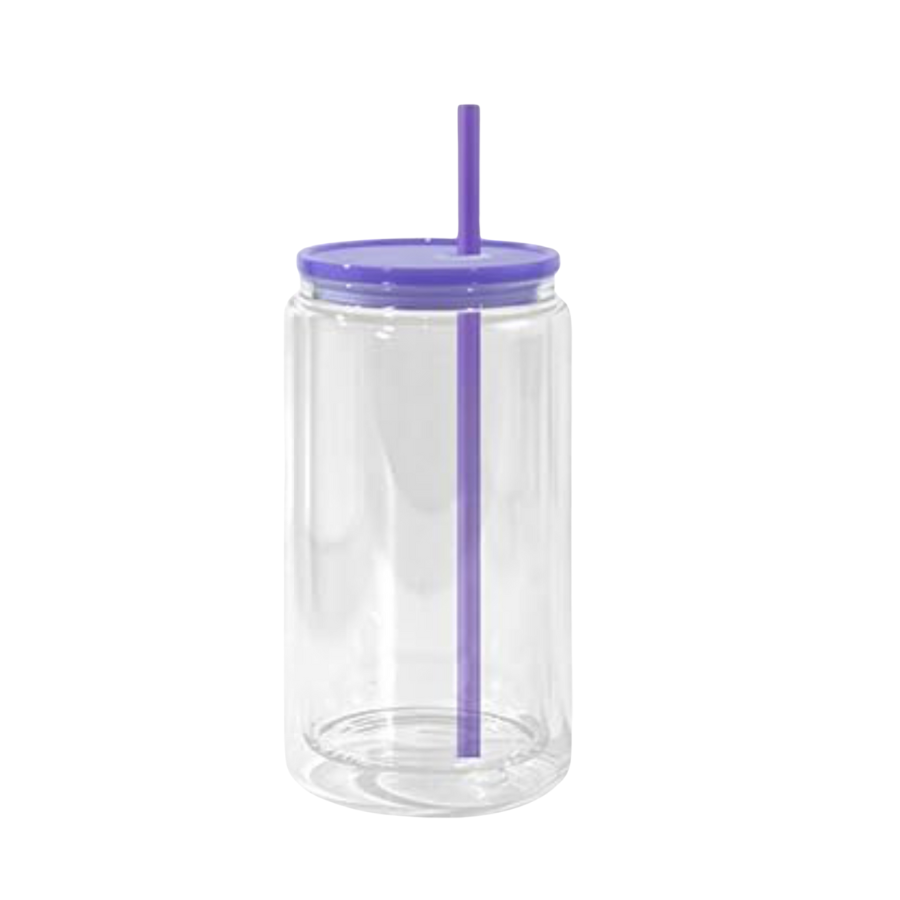 snowglobe tumbler plastic