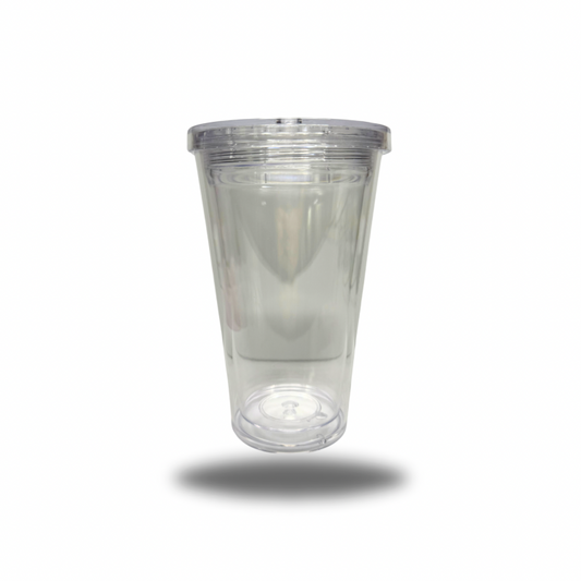 16 oz acrylic snow globe tumbler Blank