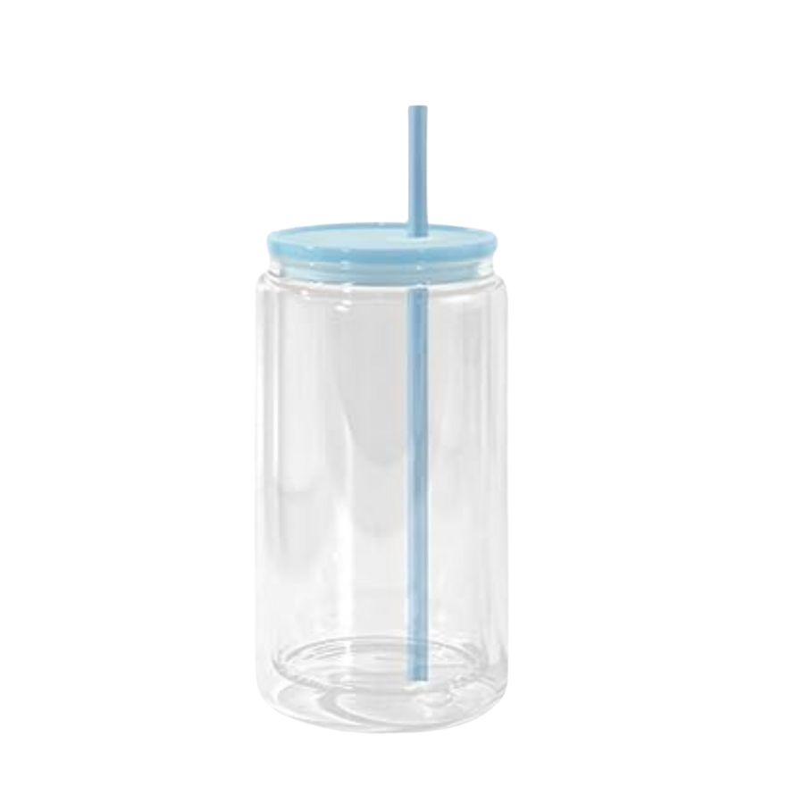 snowglobe tumbler plastic