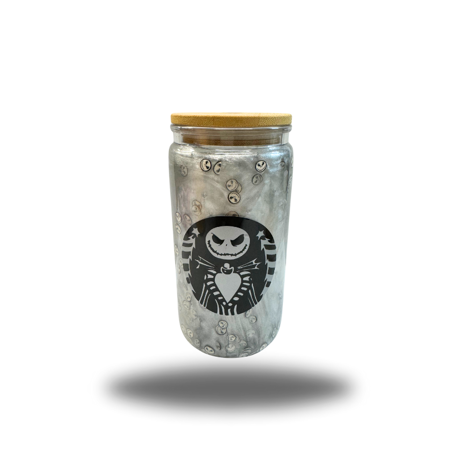 Jack snow globe tumbler