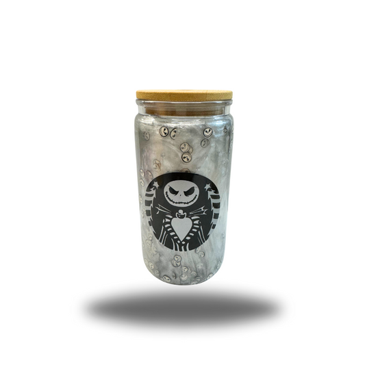 Jack snow globe tumbler