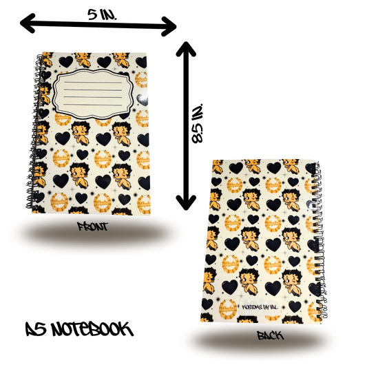 Black & White A5 Notebook