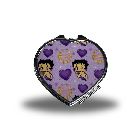 purple chula compact mirror