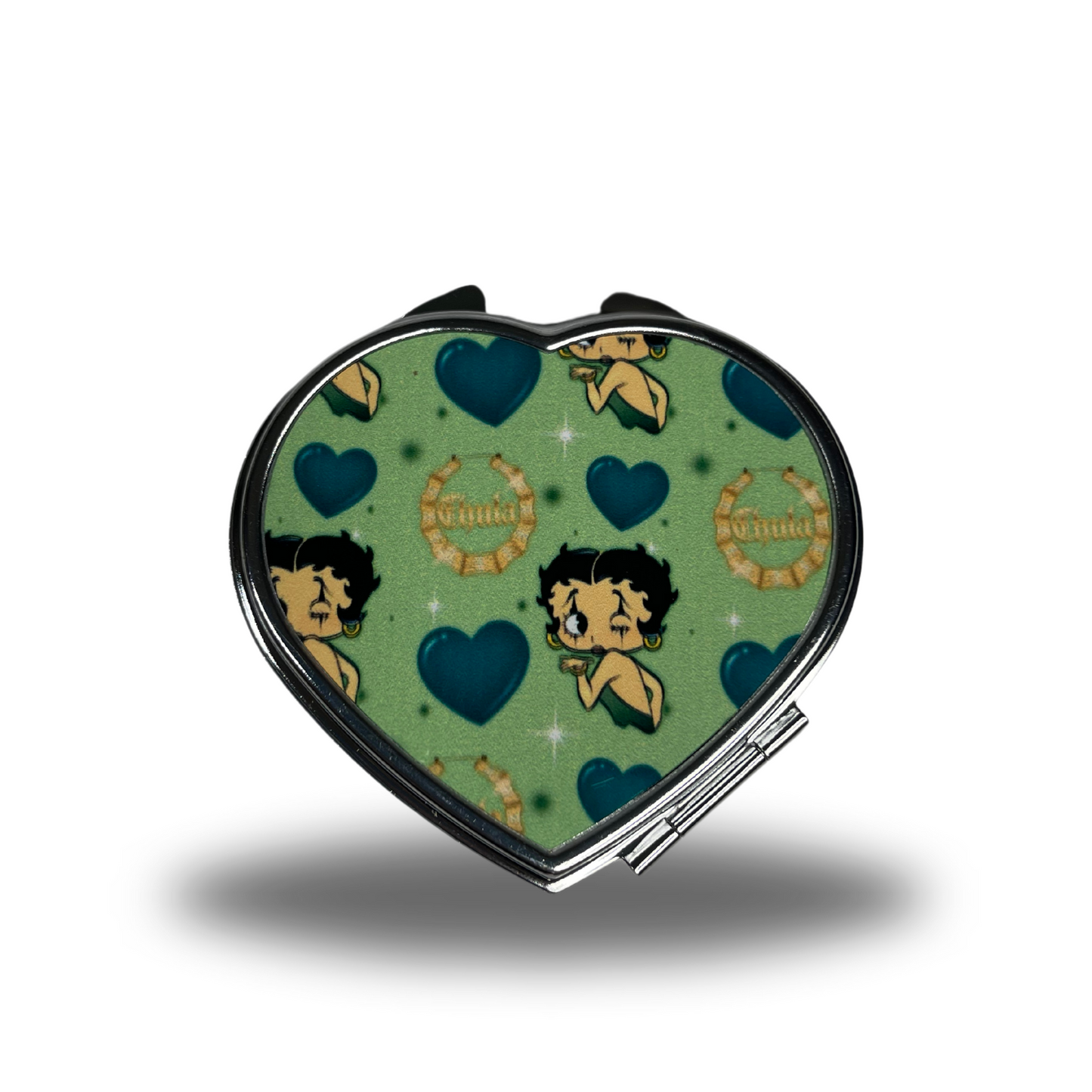 Green chula compact mirror