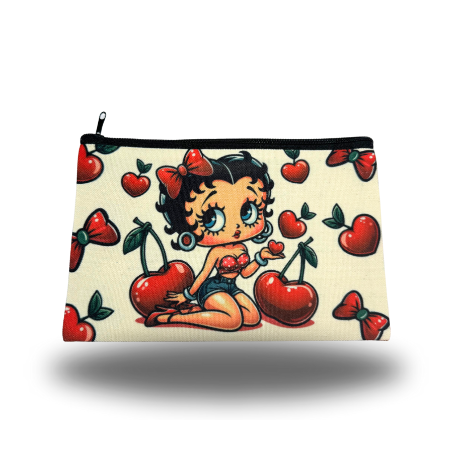 Cherry Betty makeup bag