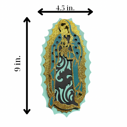 Teal Virgin Mary # 16(3D)