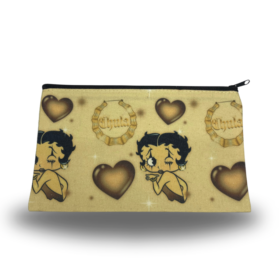 Brown Chula Makeup Bag