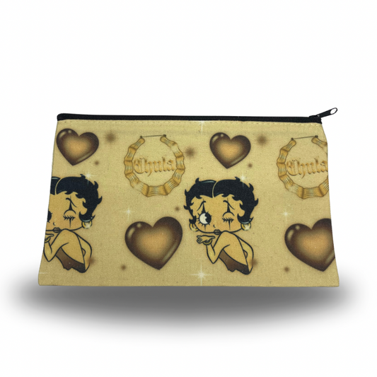 Brown Chula Makeup Bag