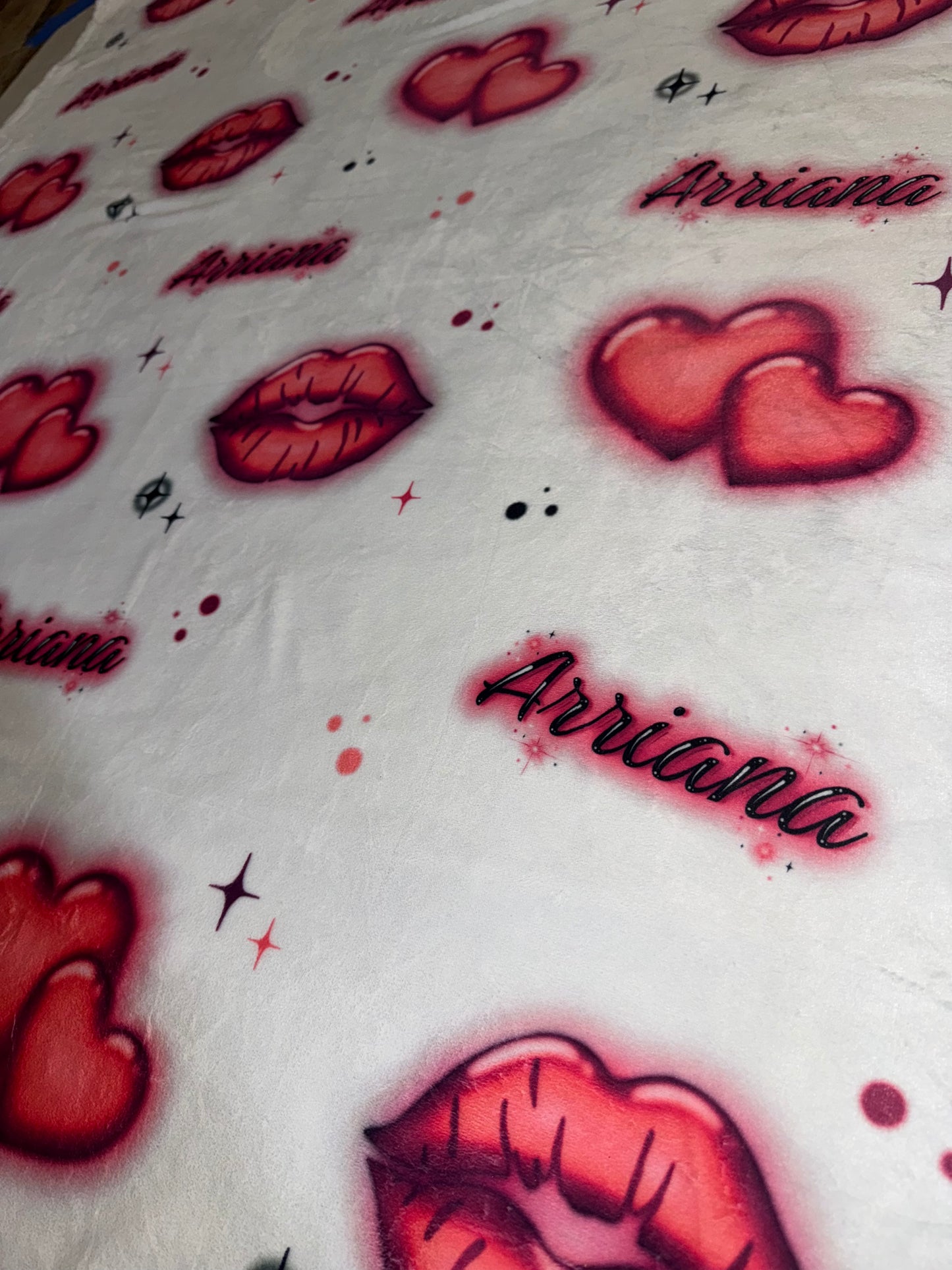 Pink Custom blanket WITH NAME